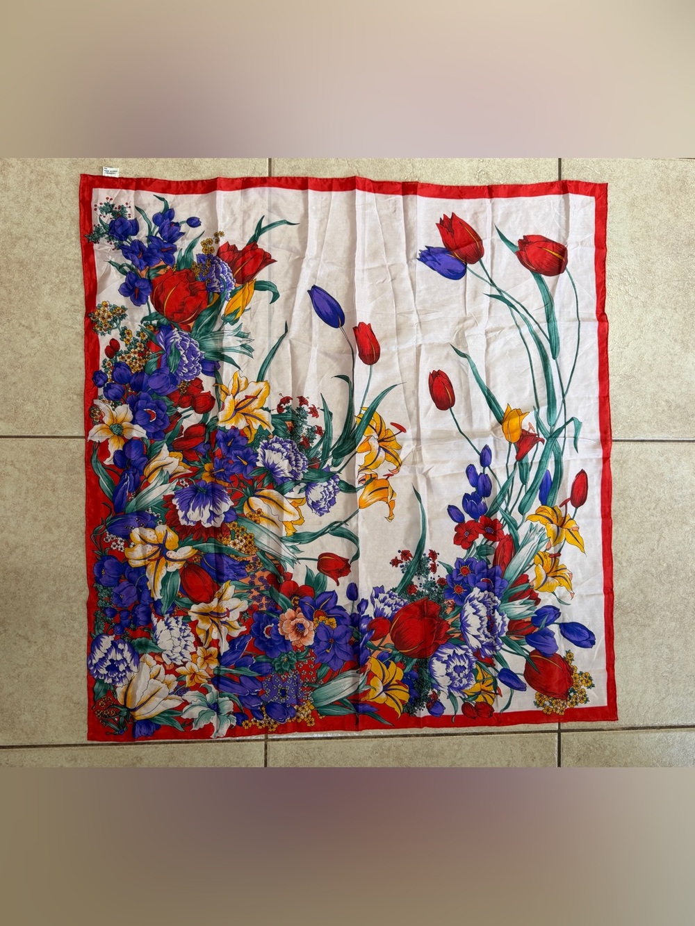 Luxury Silk Scarf – Hand Finished Edges